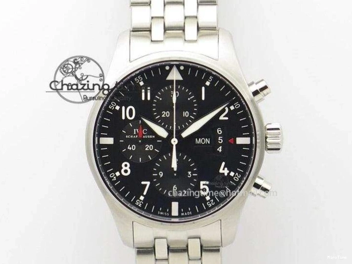 MIROTIME 1226 TechFriendly Aquatimer Automatic SS IW329003 V6F 1:1 Best Edition On Black Rubber Strap MIYOTA 7271